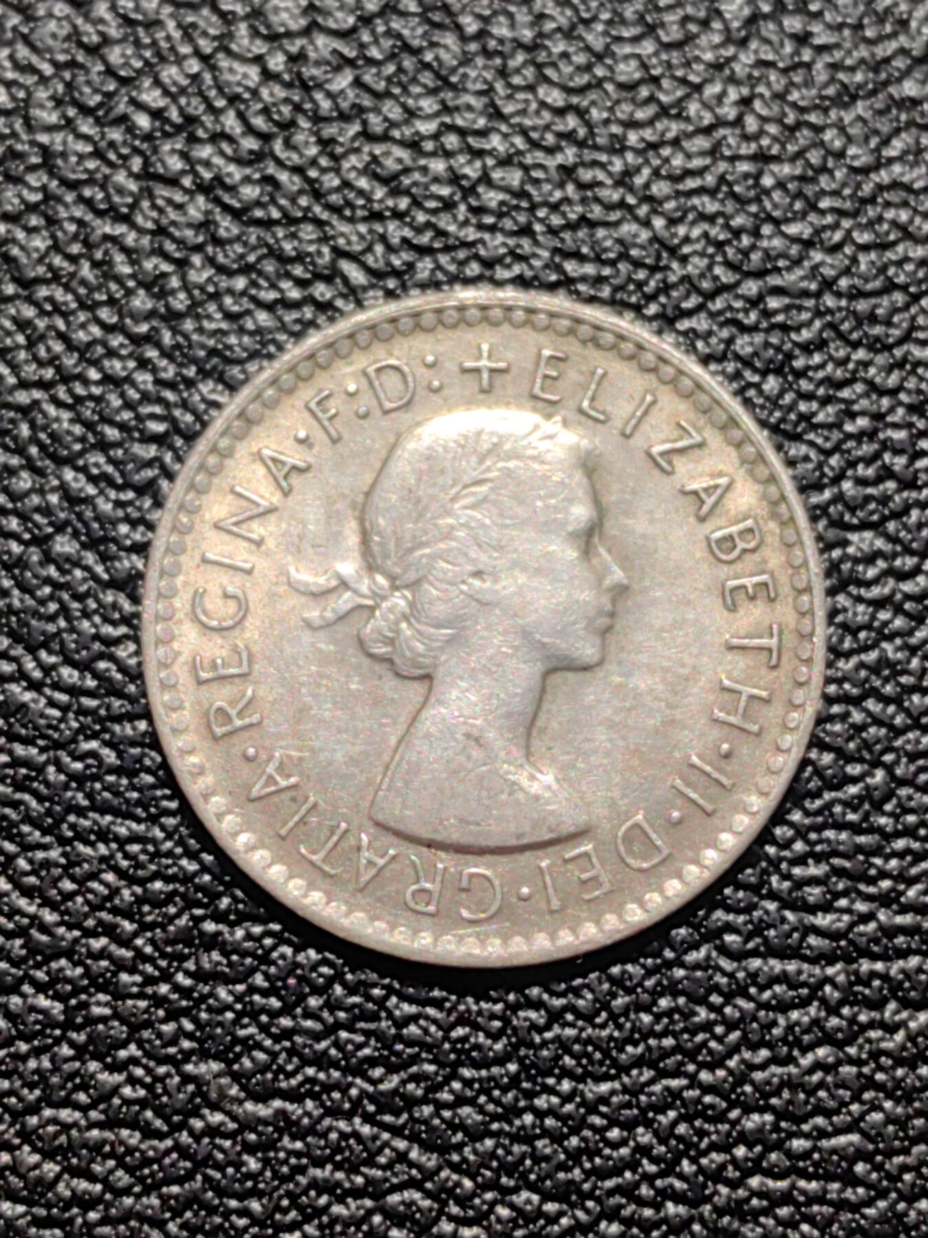 靖甫拍卖第二场 澳大利亚3便士银币 1.4克