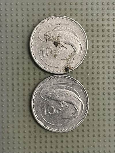 2026年第16场各国散币拍卖（总第166场） - 马耳他1986年10分2枚