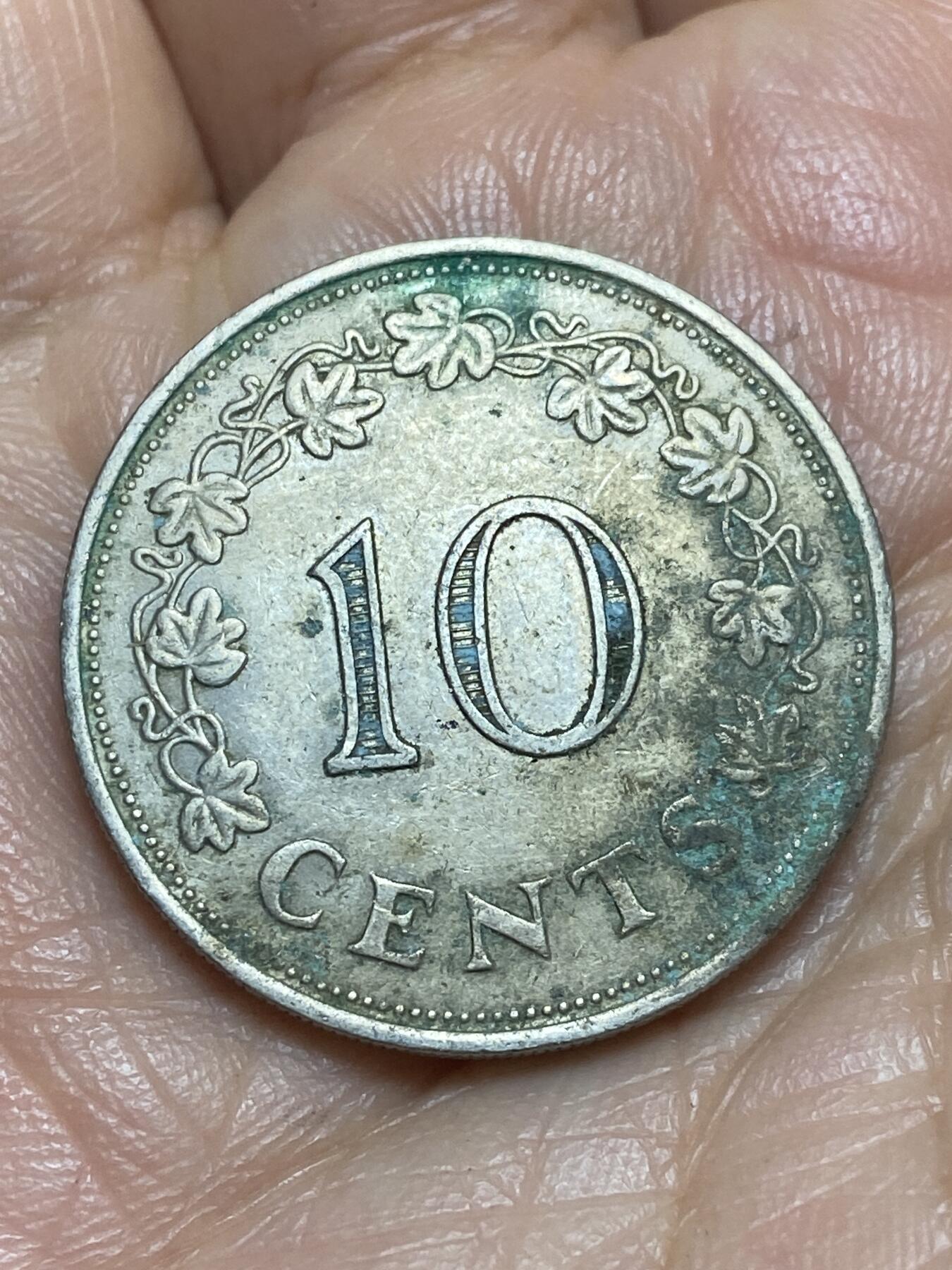 2026年第十三场(总第一百八十二场）外国好品散币场(免佣金) 马耳他🇲🇹1972年10分(首套流通硬币首发年)