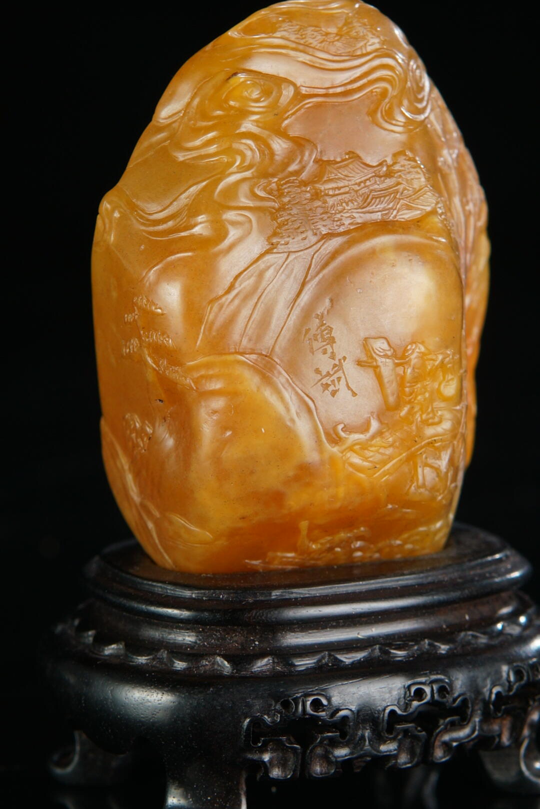 方寸藏珍·寿山田黄印章专场（一） 寿山田黄石《雅聚图》摆件