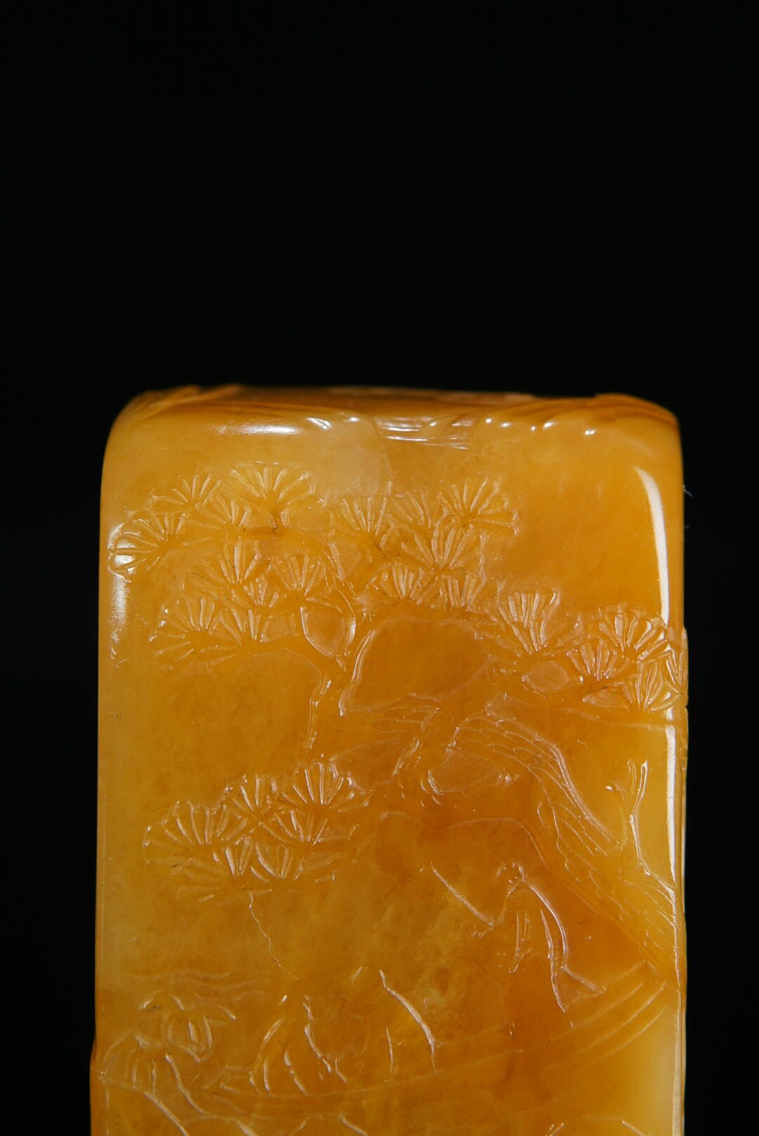 方寸藏珍·寿山田黄印章专场（一） 寿山田黄石《泛舟》印章