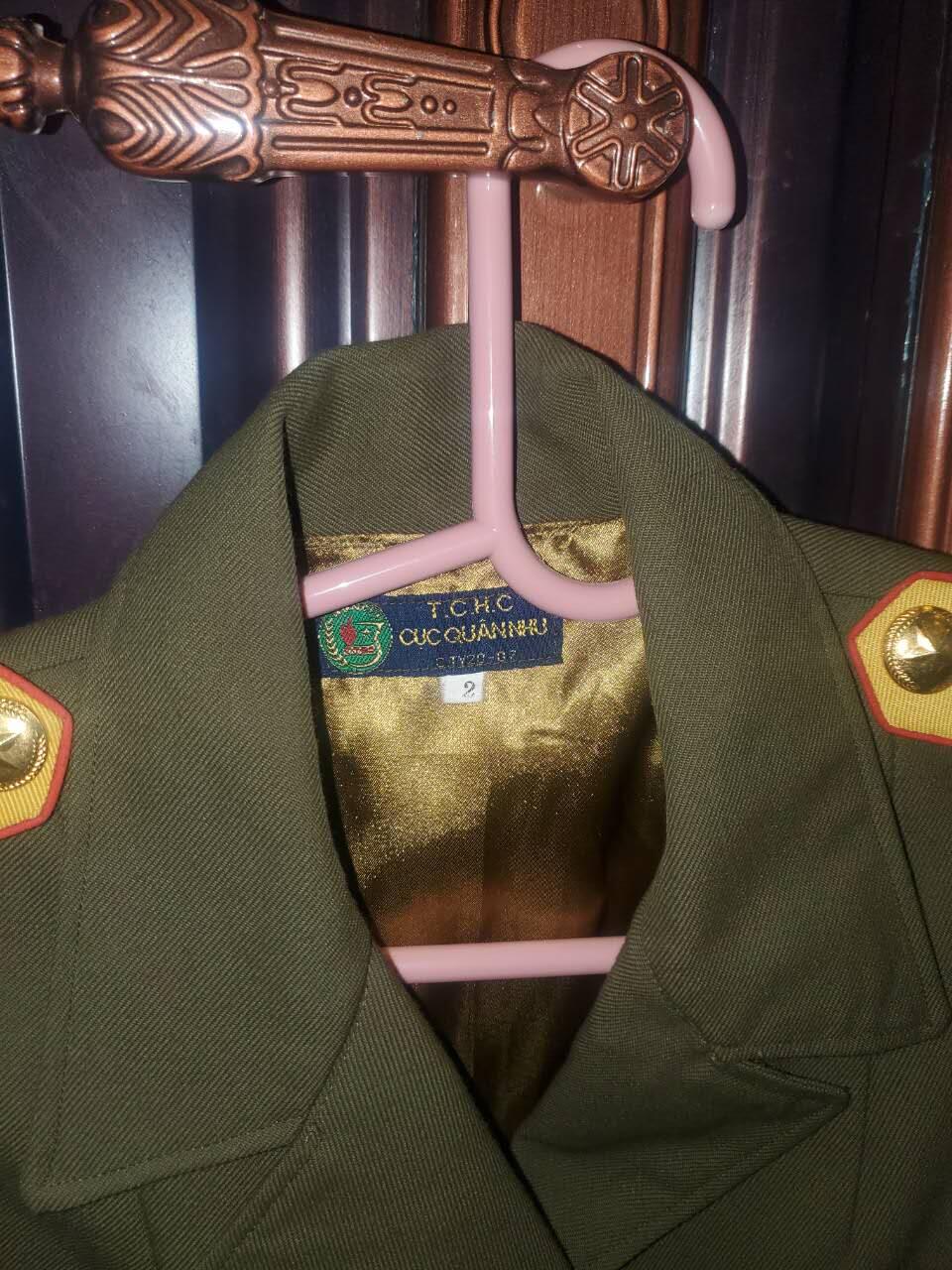 罗岚⭐爱藏⭐甄选专拍第四场-分享拍场赚佣（实体经营） 越南K94陆军中校常服--配饰齐全,最经典的系列，深受国内外藏家喜爱无虫蛀 军工厂制作170-175cm