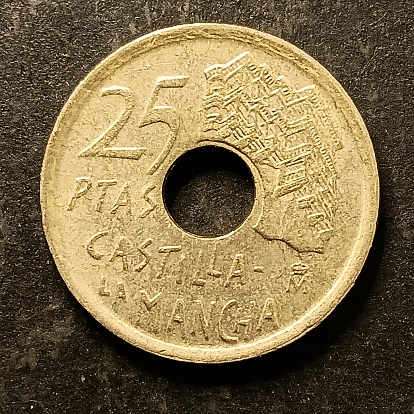 逸泉钱币2026A第五场A各国纸币沙俄散币纪念币系列A702-882 752 西班牙25比塞塔