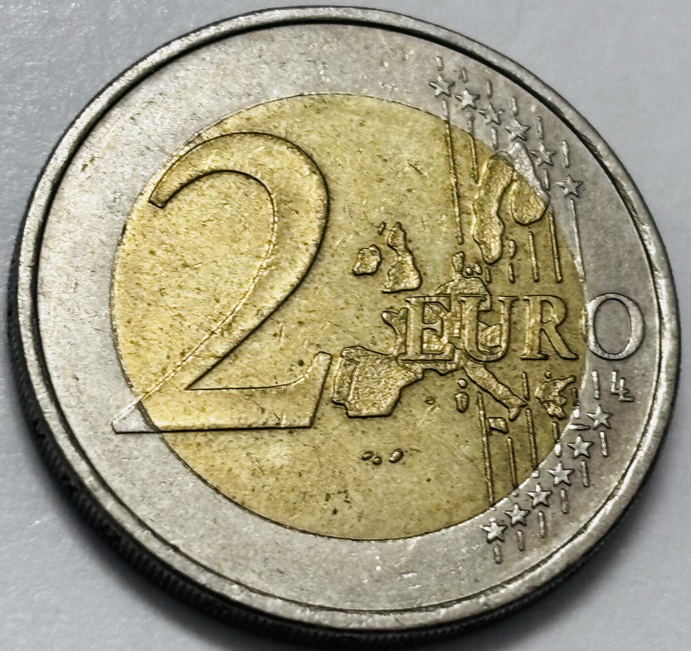 文馨钱币收藏 2026新年第四场（第 290 场）【长期接代拍品】 好品 2002 年德国 2 欧元