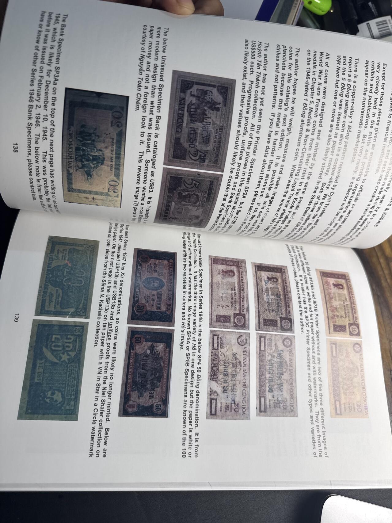 ❤️【币观天下】❤️ 第340期钱币拍卖- 2026.1.23周五晚上6点半场-长期征集拍品 越南红皮本土纸币钱币目录市面上很少见的品种200多页内容以纸币为主