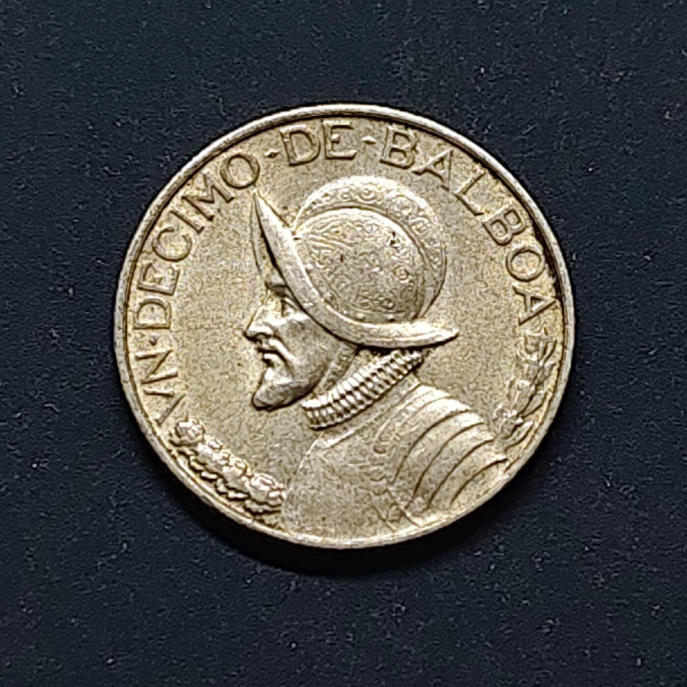 【全场包邮】纯粹捡漏拍496场-持续更新中 巴拿马1947年1/10巴波亚银币【18毫米2.5克90%】