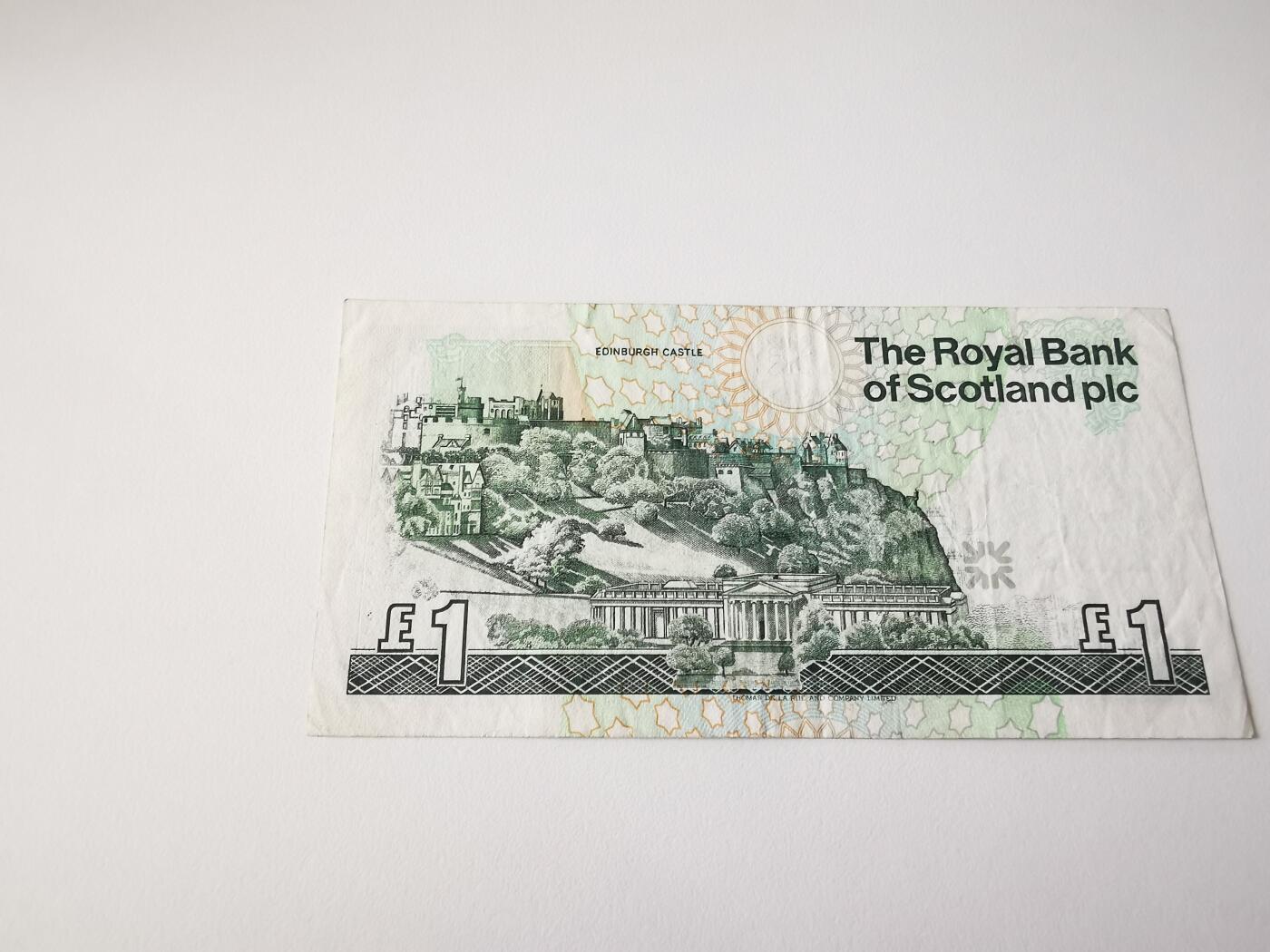 零零发流通品外国纸币拍卖 无佣金 苏格兰