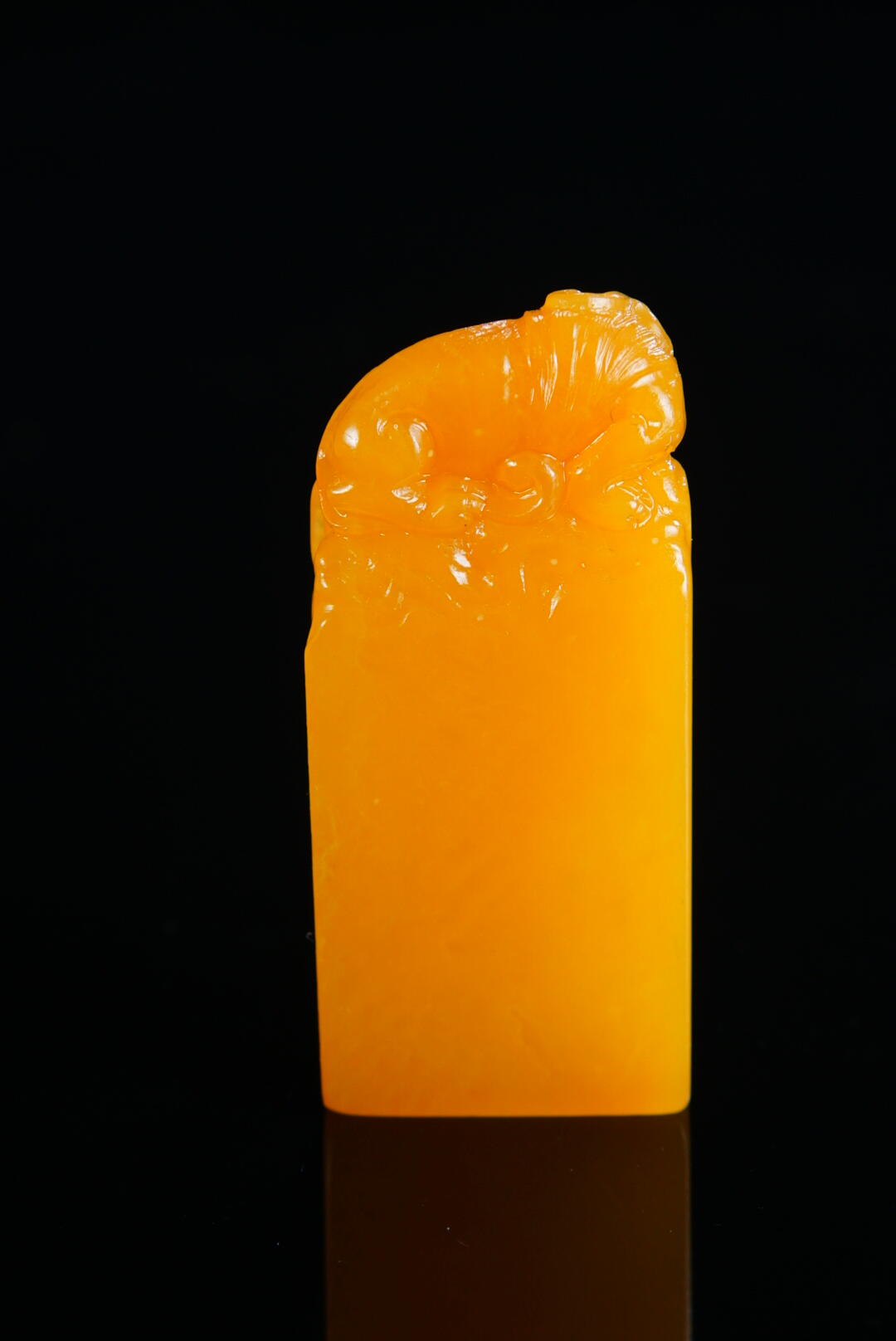 方寸藏珍·寿山田黄印章专场（一） 寿山田黄石《獬豸》扁章