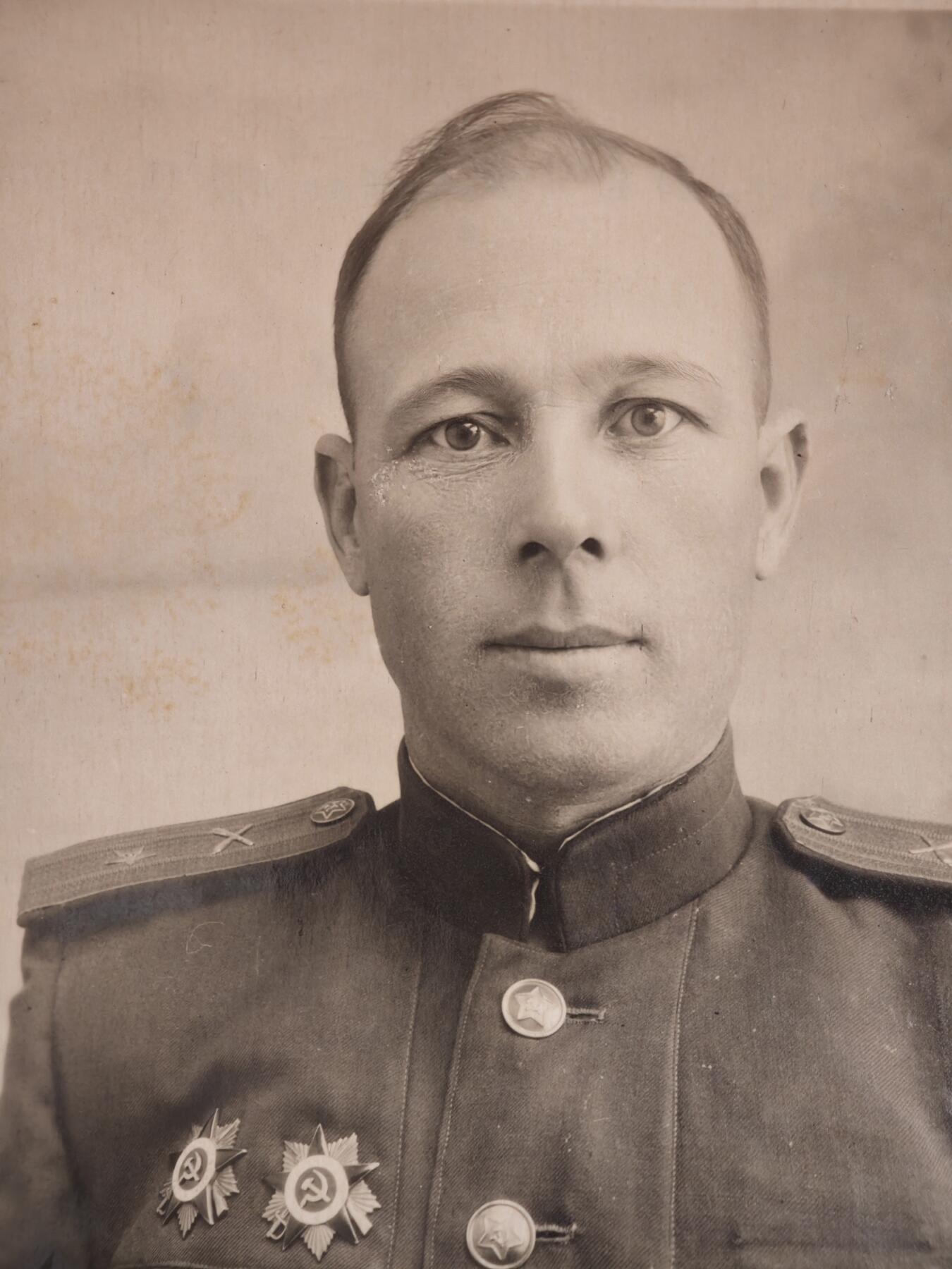 橙子收藏第一期 苏联卫国战争炮兵少校阿列克谢耶夫·伊万·赫里斯托福罗维奇 官方认证肖像照