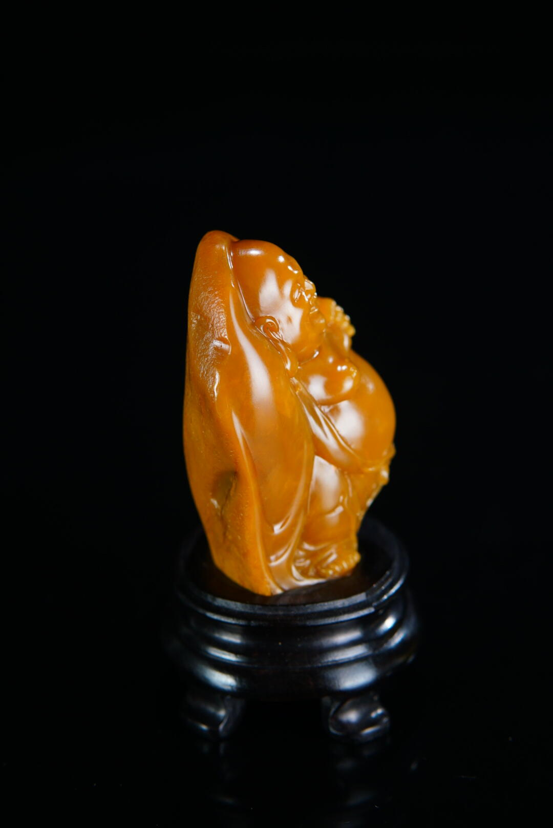 方寸藏珍·寿山田黄印章专场（一） 寿山田黄石《笑佛》摆件