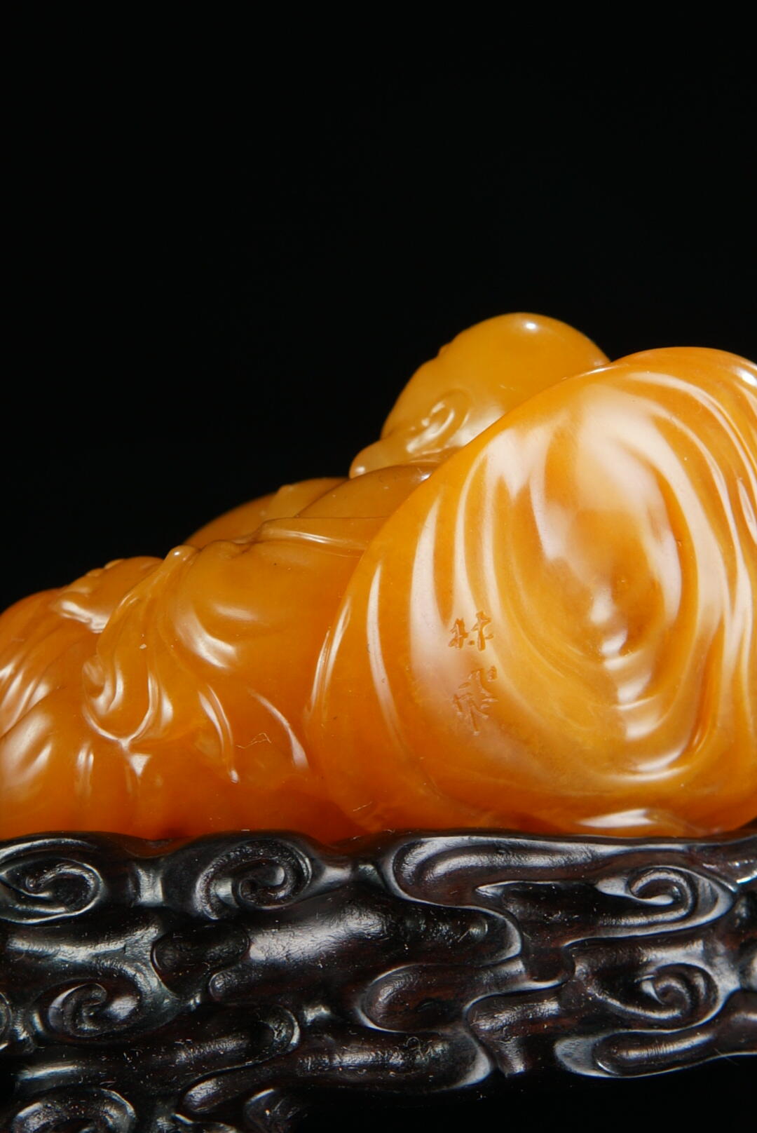 方寸藏珍·寿山田黄印章专场（一） 寿山田黄石《皆大欢喜》摆件