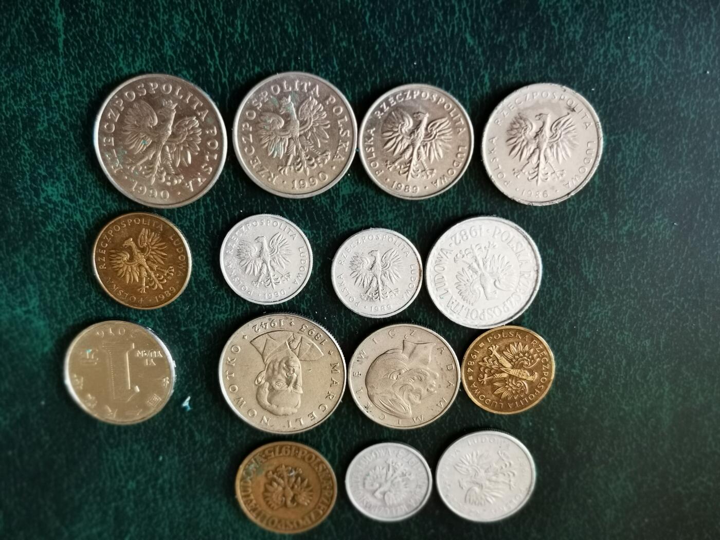 零零发外国硬币拍卖 无佣金 波兰一组