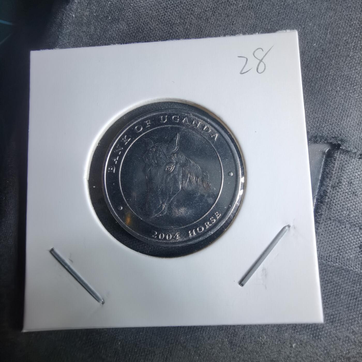 沼泽如烟--第970场 乌干达2004年100先令马