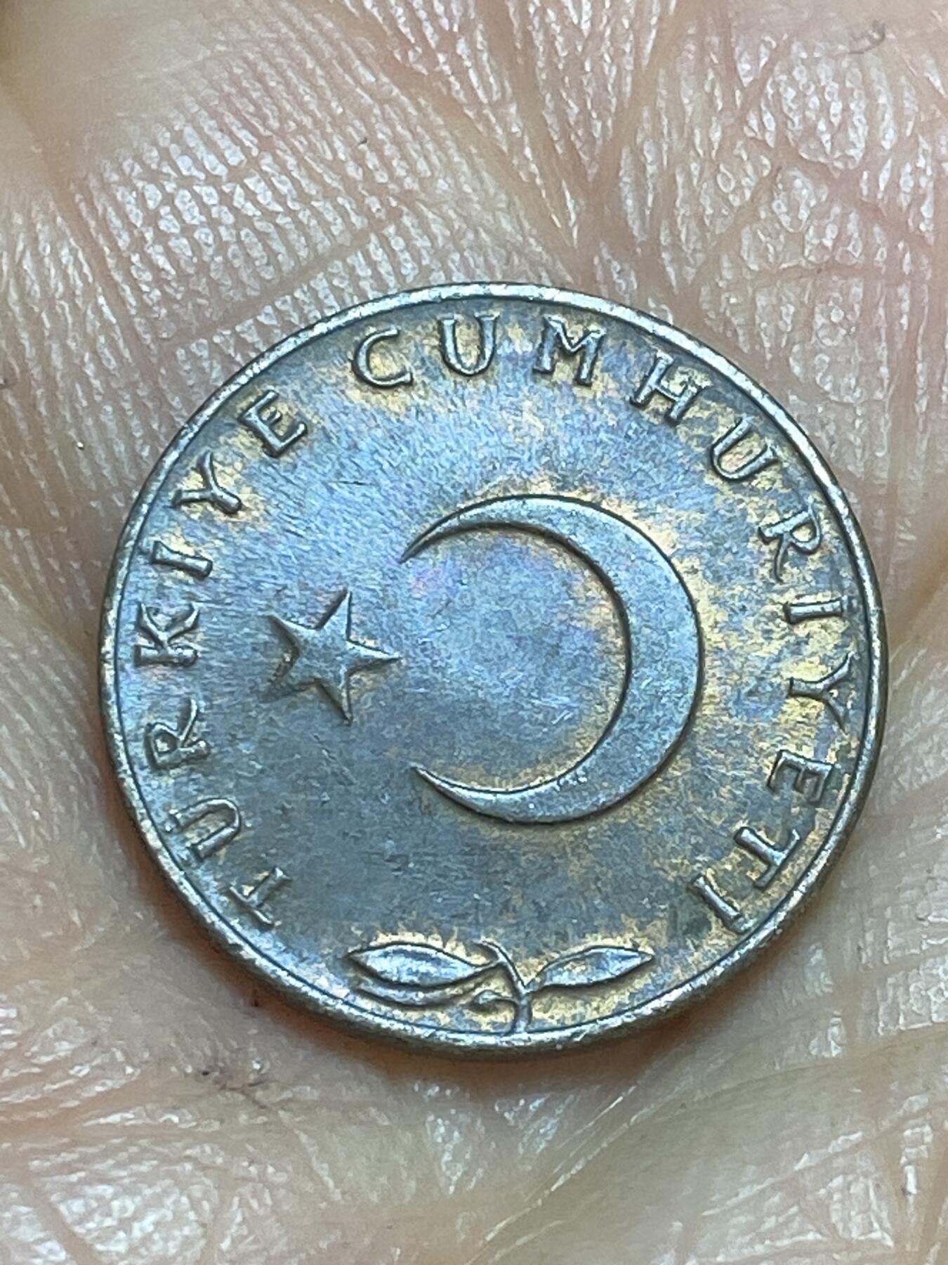 2026年第十三场(总第一百八十二场）外国好品散币场(免佣金) 土耳其🇹🇷1966年5库鲁什(第五套第一版，2.5克版)