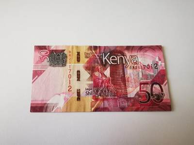 零零发流通品外国纸币拍卖 无佣金 - 肯尼亚50