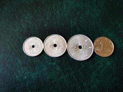 零零发外国硬币拍卖 无佣金 - 老挝早期一套