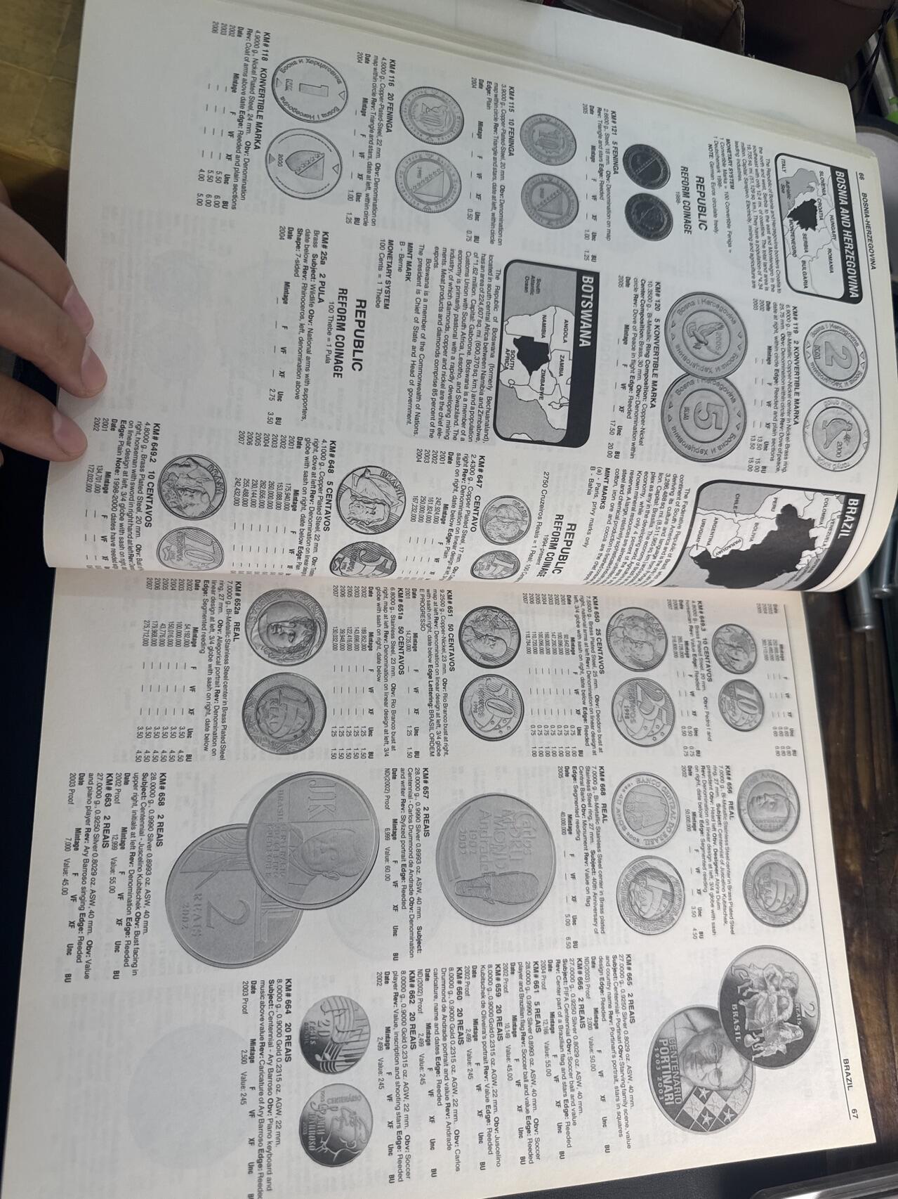 ❤️【币观天下】❤️ 第340期钱币拍卖- 2026.1.23周五晚上6点半场-长期征集拍品 克劳斯钱币目录2001至今第四版