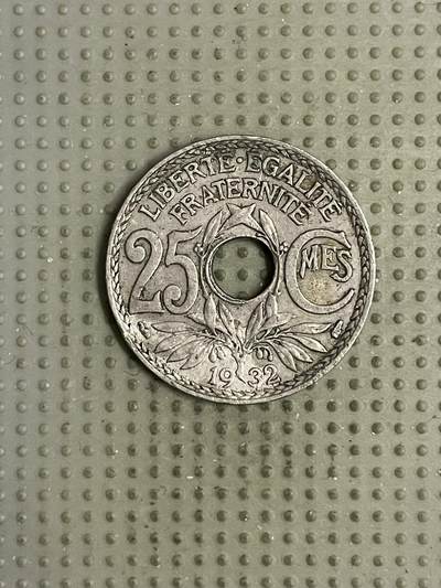 2026年第17场各国散币拍卖（总第167场） - 法国1932年25生丁
