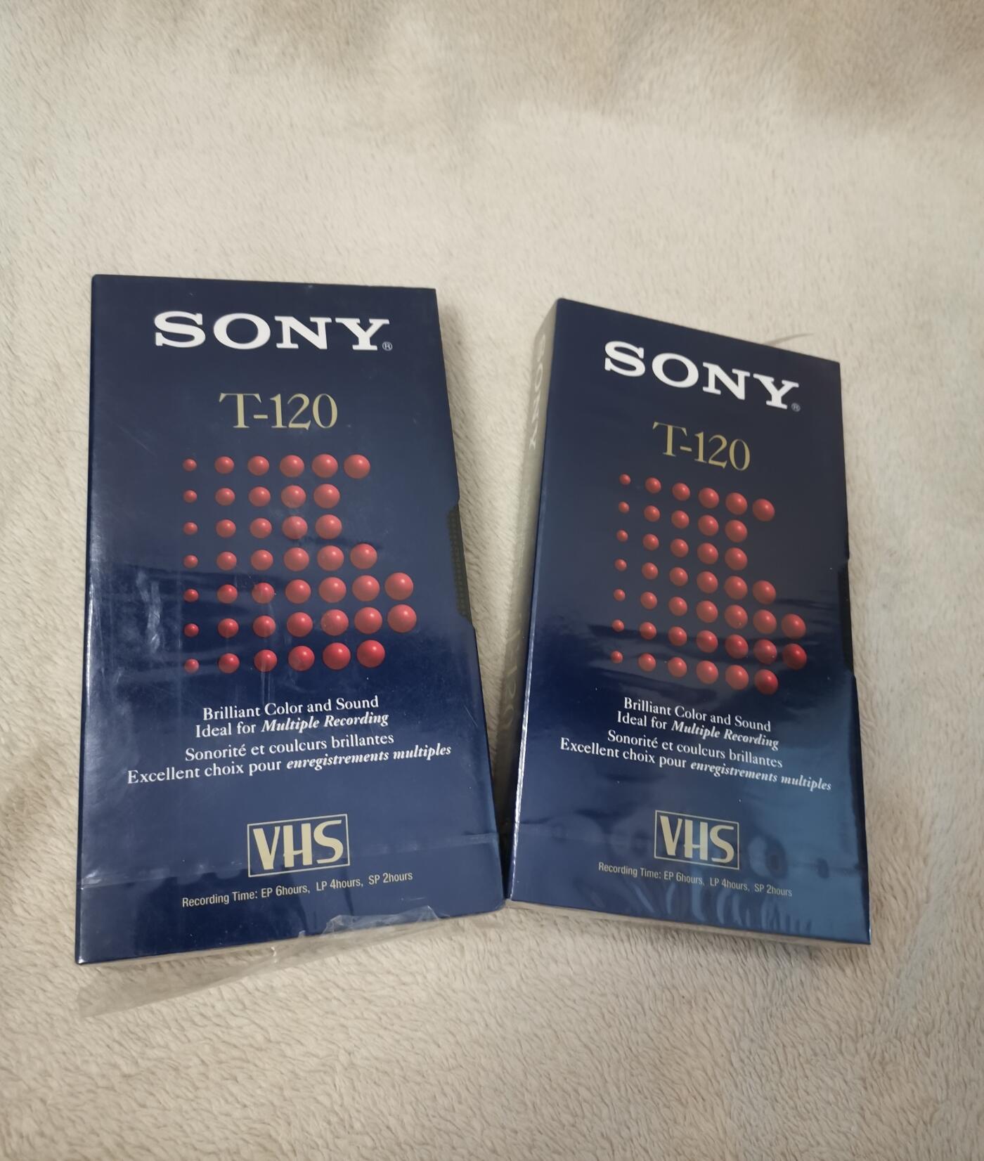 流金岁月•腊八八宝集锦集粹 八十年代索尼录像带（独立包装两支，未开封）