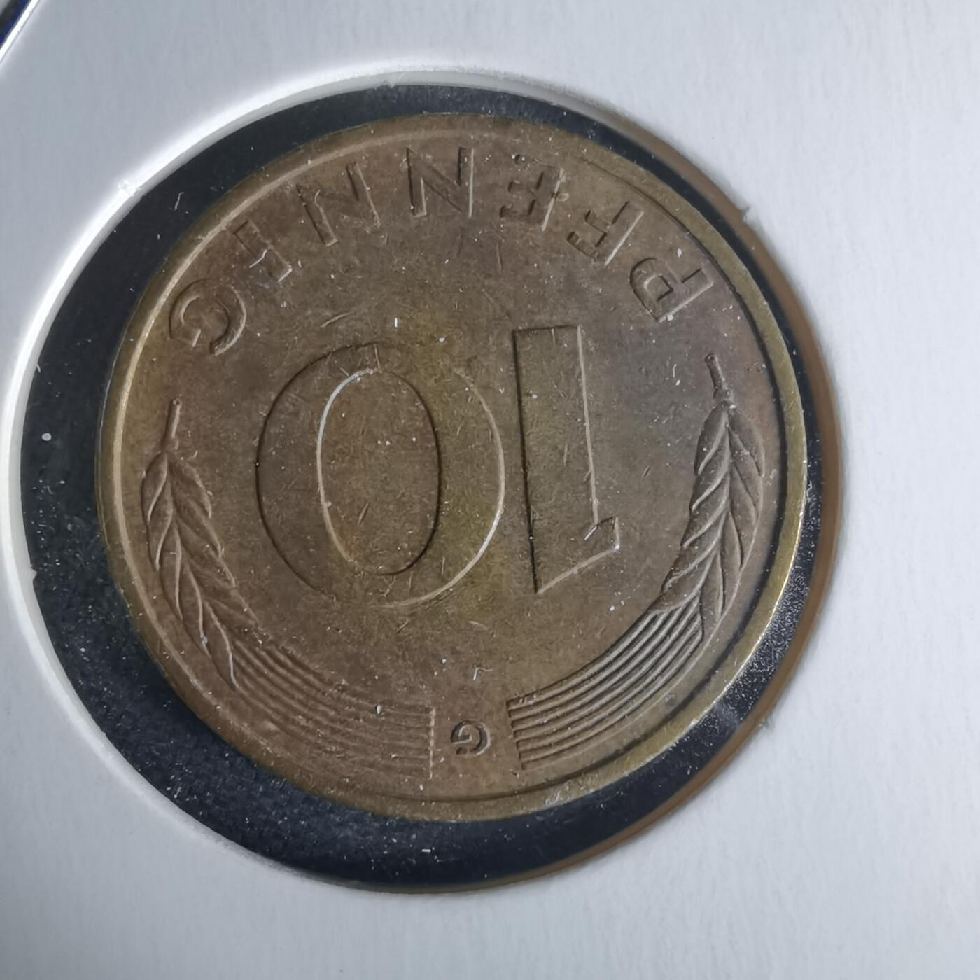 沼泽如烟--第971场 德国1980年10芬尼