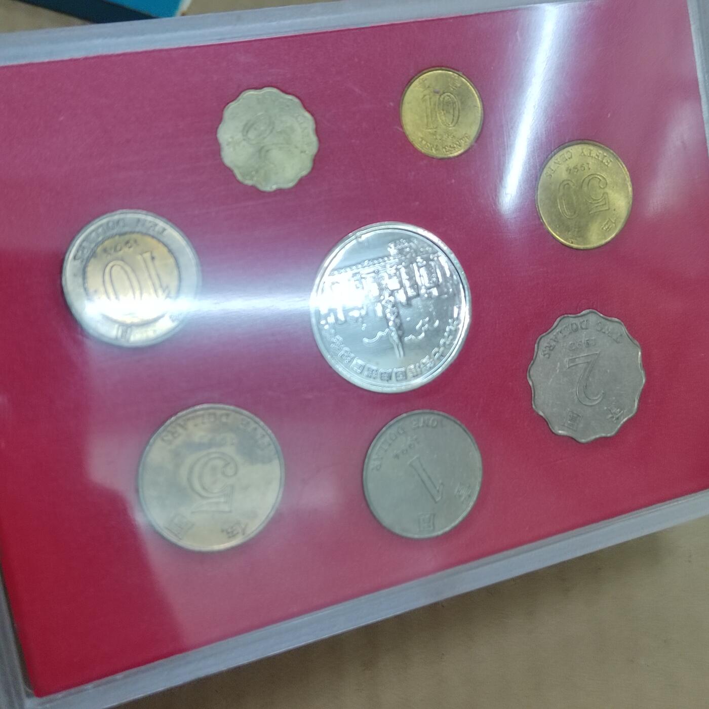 PCAI钱币  22-725  外国硬纸币专场 香港套币