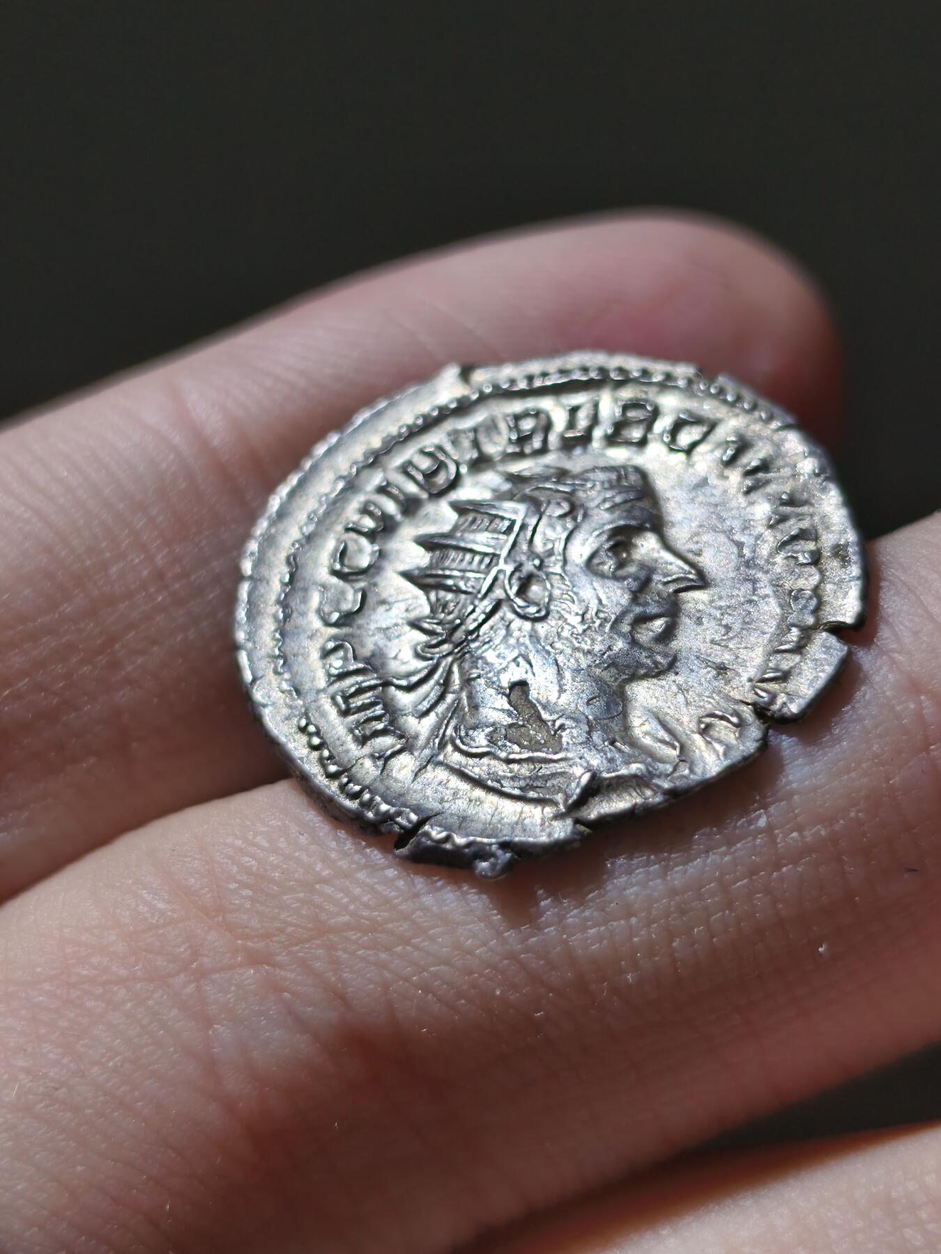 星盘世界钱币一月三十一日古典币专场 带光美品【古罗马】特里波尼安努斯·加卢斯（251-253）高成色安敦尼银币