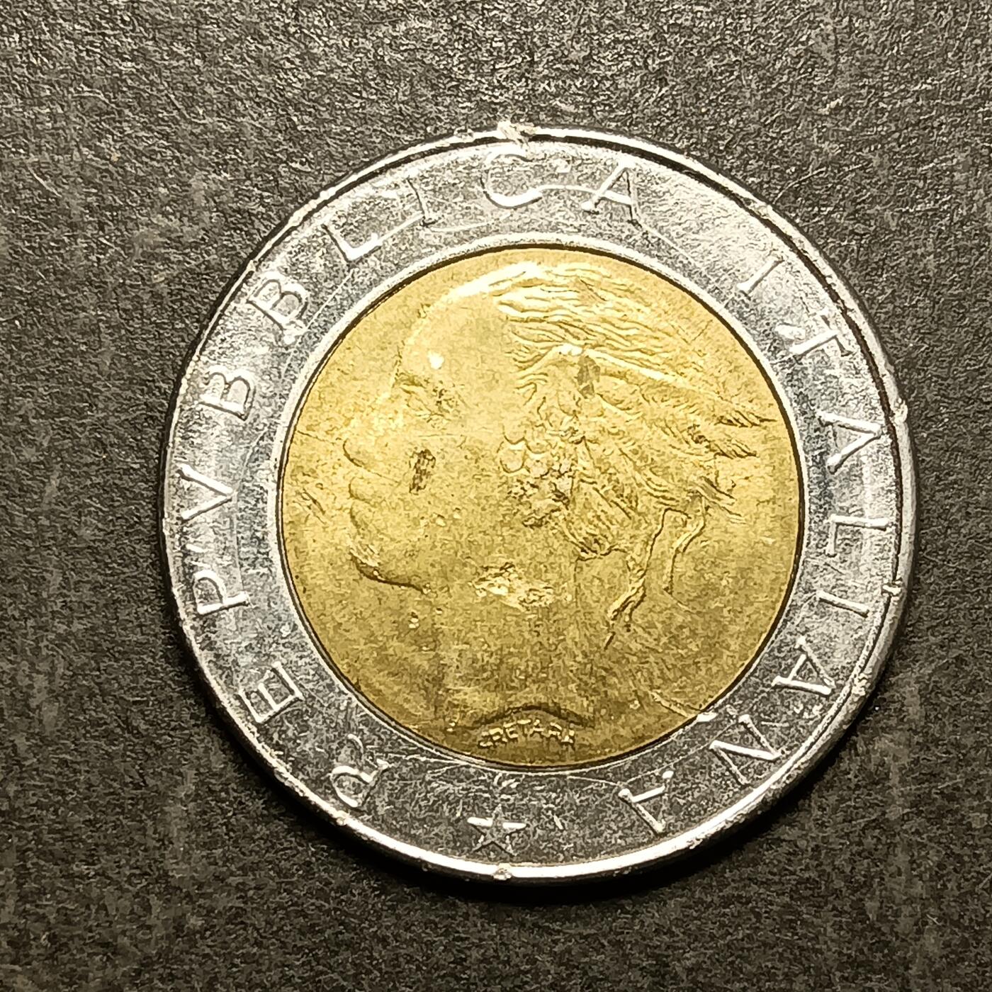 逸泉钱币2026A第五场A各国纸币沙俄散币纪念币系列A702-882 826 意大利500里拉双色币