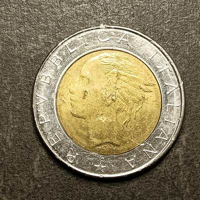 逸泉钱币2026A第五场A各国纸币沙俄散币纪念币系列A702-882 - 826 意大利500里拉双色币