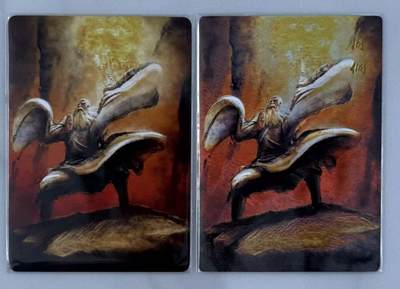 春节前倒数第三场！！龙虎卡牌-七三场（满200元包邮，无佣金，每周六结拍，欢迎送拍） - 普卡+粗闪 了昆仑万象 权迎东 - 周侗 二工艺