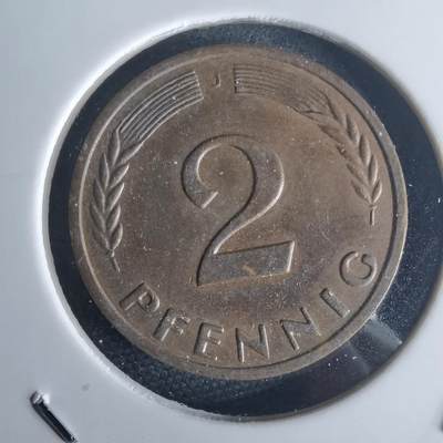 沼泽如烟--第971场 - 德国1967年2芬尼