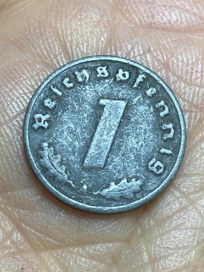 2026年第十三场(总第一百八十二场）外国好品散币场(免佣金) - 德意志第三帝国1943年1芬尼(A标，柏林造)