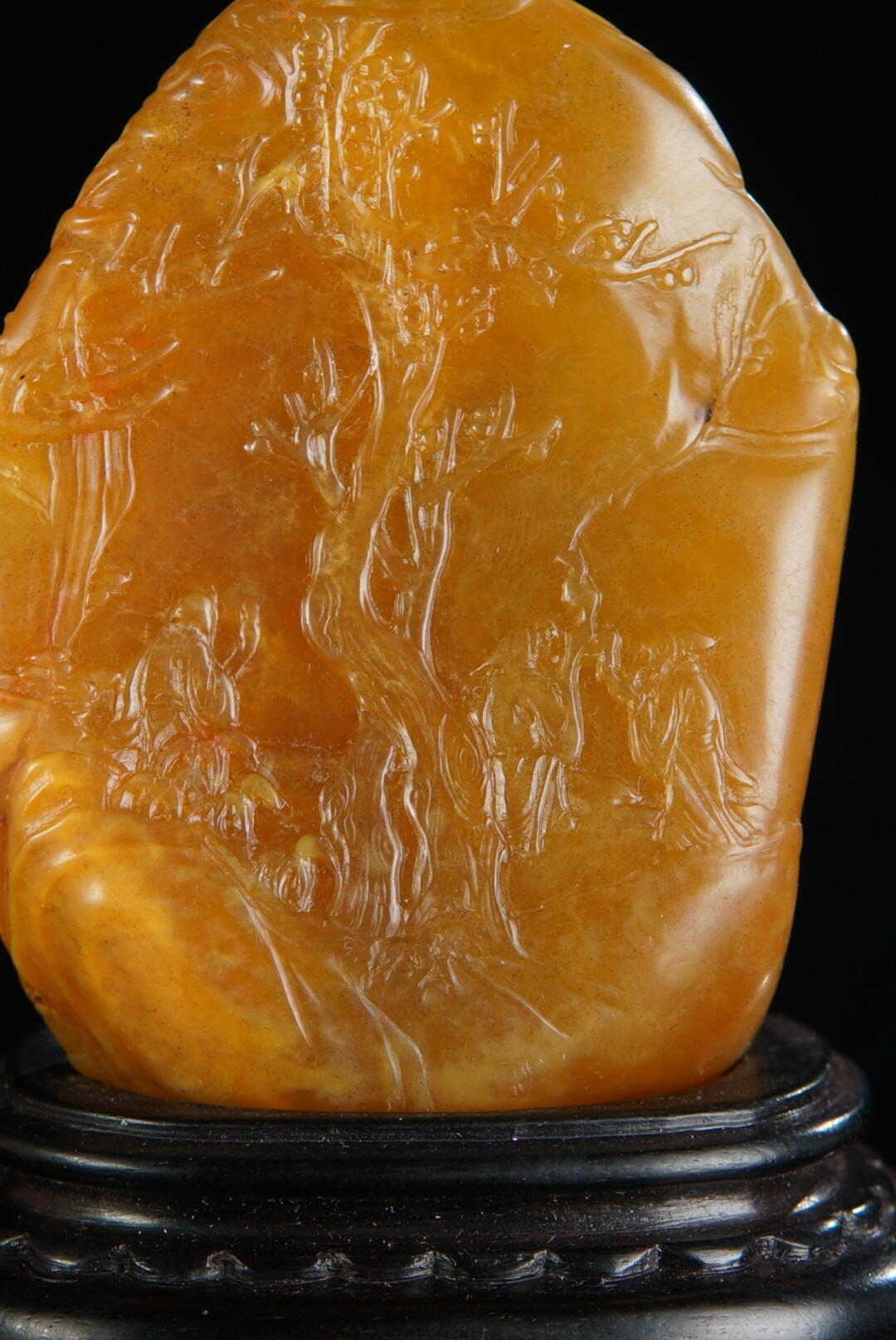 方寸藏珍·寿山田黄印章专场（一） 寿山田黄石《雅聚图》摆件