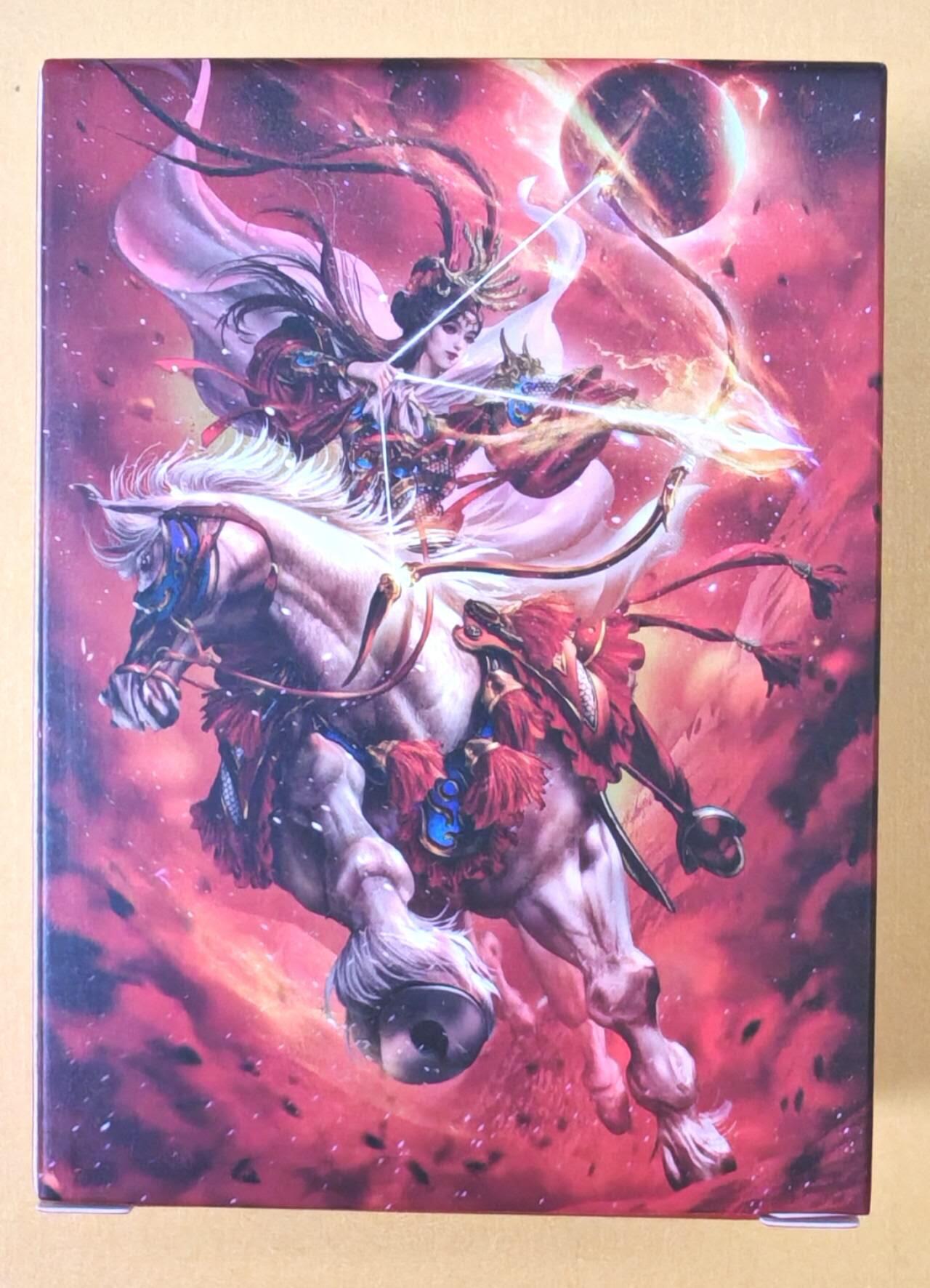 趣卡卡拍No.23期（无佣金免手续费，分享成交有奖） 【镜面套卡】卡德曼 巾帼水浒完结弹烫金镜面套卡一套36张（12人物x3色）（套卡全新未拆）