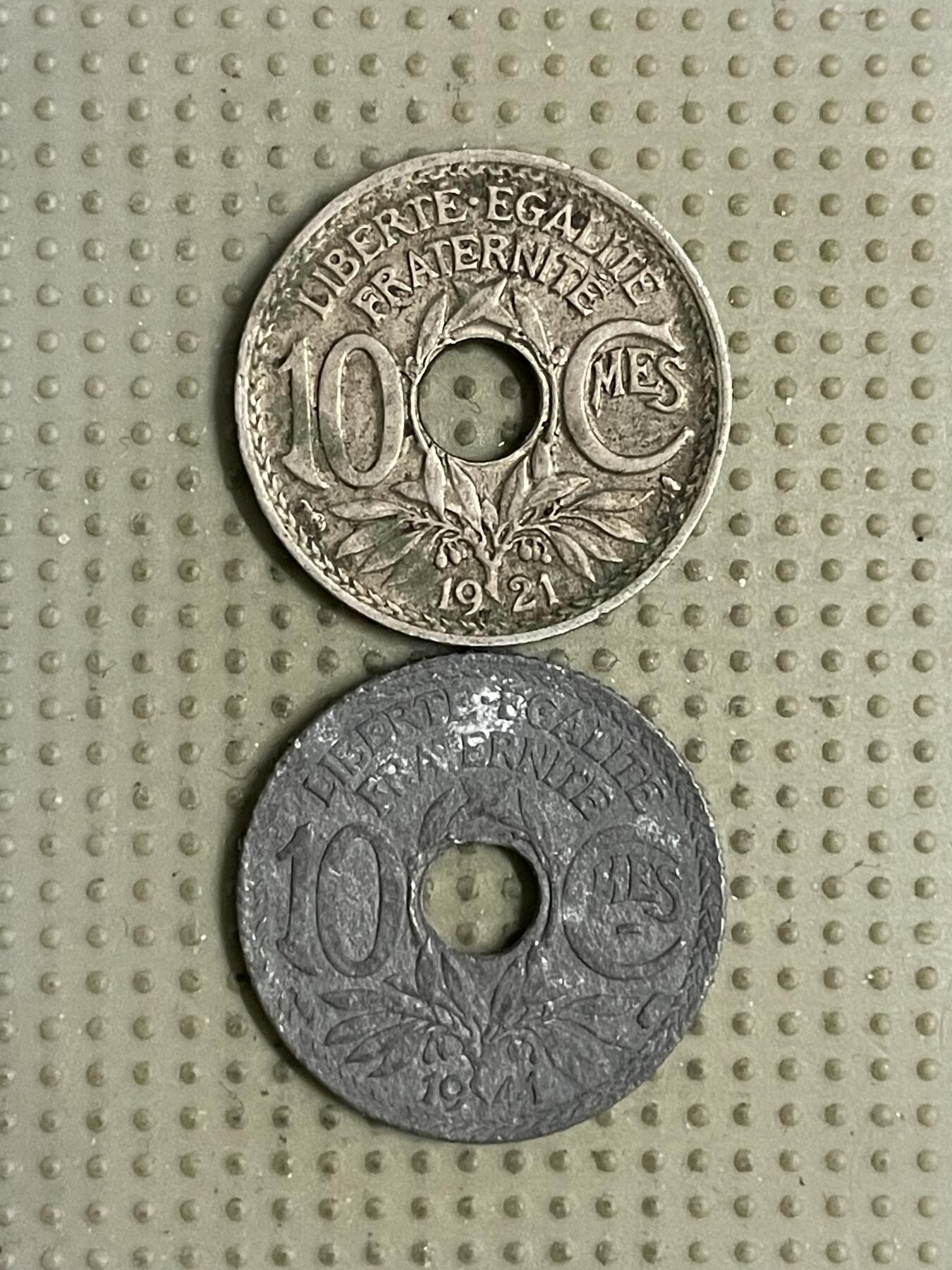 2026年第17场各国散币拍卖（总第167场） 法国10生丁2枚