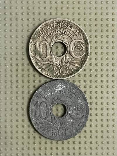 2026年第17场各国散币拍卖（总第167场） - 法国10生丁2枚