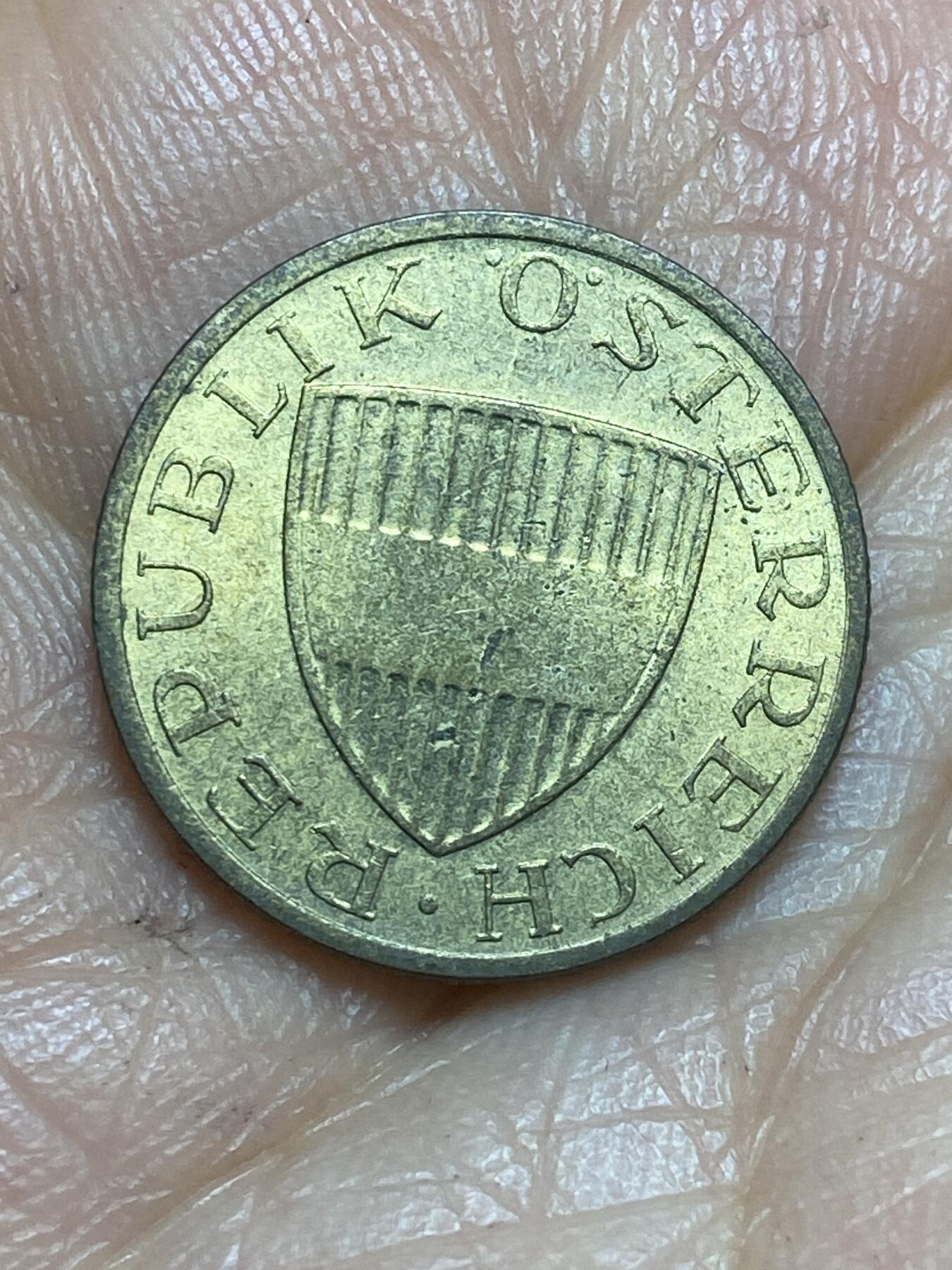 2026年第十三场(总第一百八十二场）外国好品散币场(免佣金) 奥地利🇦🇹1988年50格罗申(二战后共和国时期第二版)