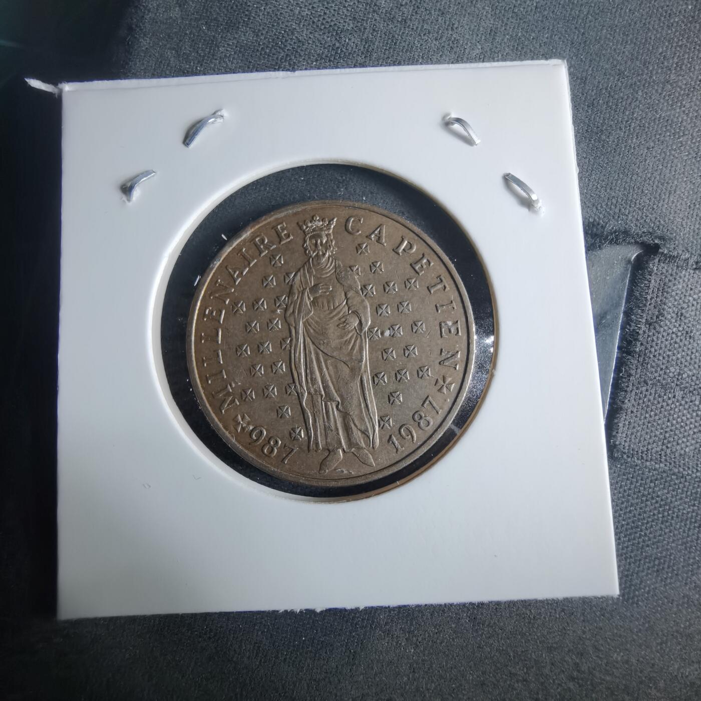 沼泽如烟--第970场 法国1987年10法郎纪念币