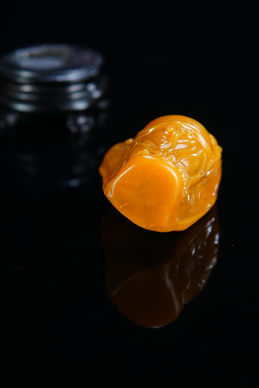 方寸藏珍·寿山田黄印章专场（一） 寿山田黄石《笑佛》摆件