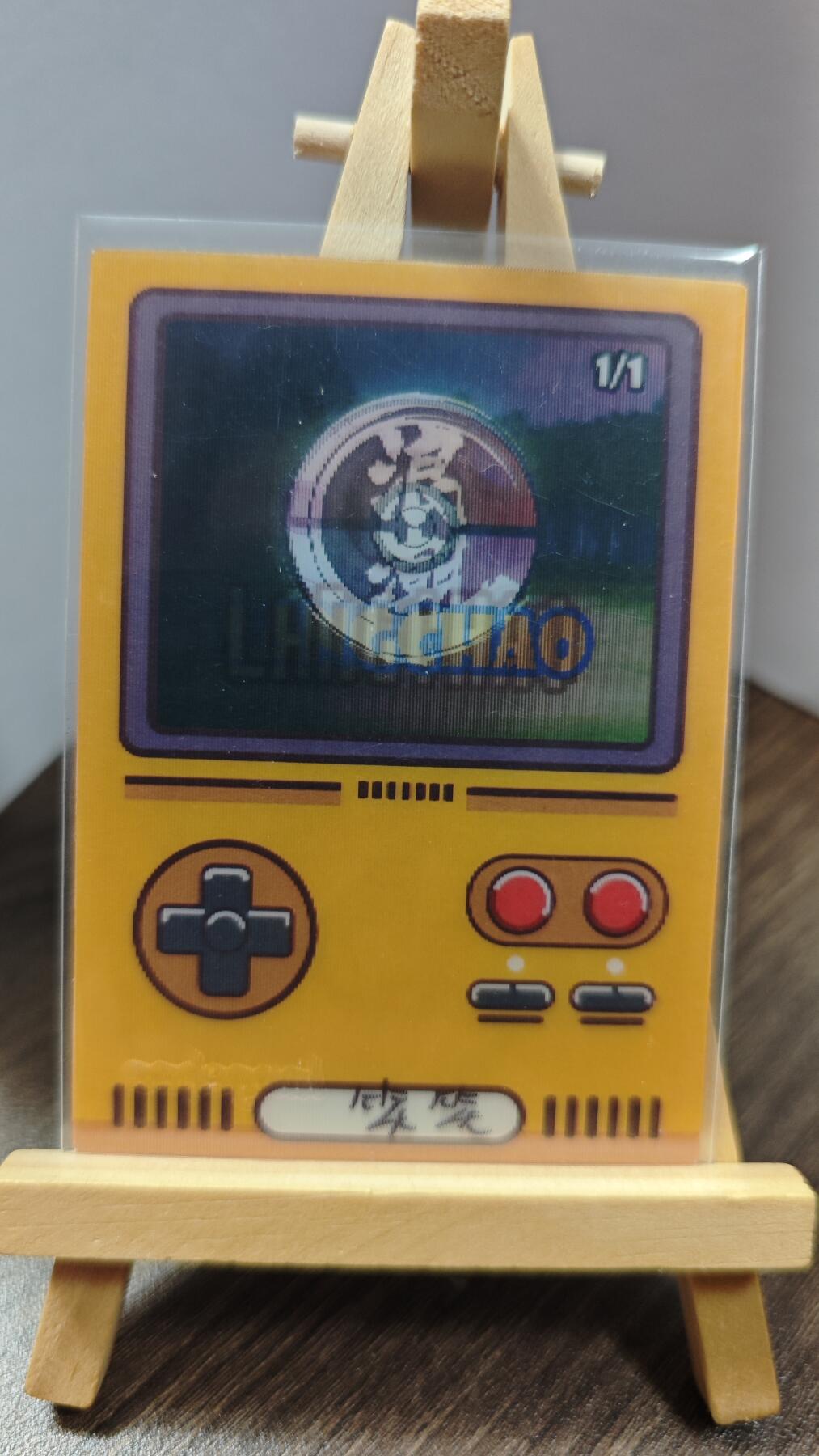 玉楼春卡牌第一期 手绘卡  精灵宝可梦 画师笑笑 