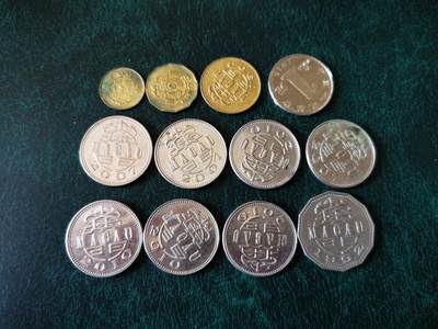 零零发外国硬币拍卖 无佣金 - 澳门12元