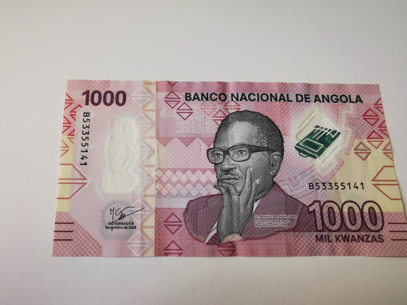 零零发流通品外国纸币拍卖 无佣金 安哥拉