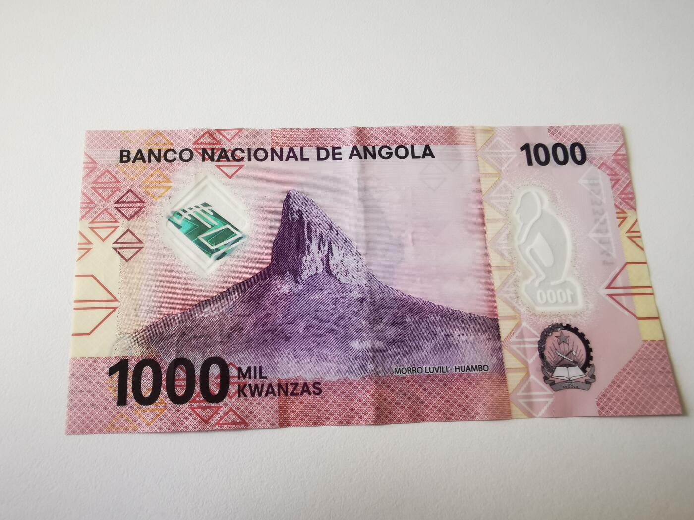 零零发流通品外国纸币拍卖 无佣金 安哥拉