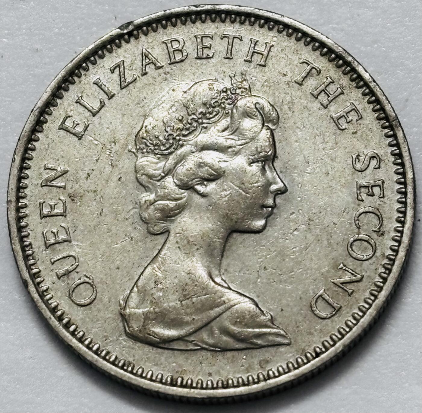 文馨钱币收藏 2026新年第四场（第 290 场）【长期接代拍品】 1968 年泽西岛 5 便士，首发版