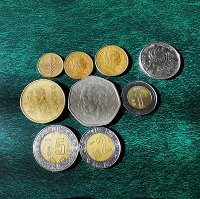 零零发外国硬币拍卖 无佣金 - 墨西哥一组