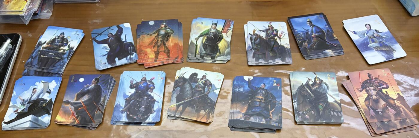 秋萤阁第43期 (1月23号周五晚上21点截拍，欢迎竞拍)  燎原三国 孙启鑫 全套普卡 炫彩工艺 14张