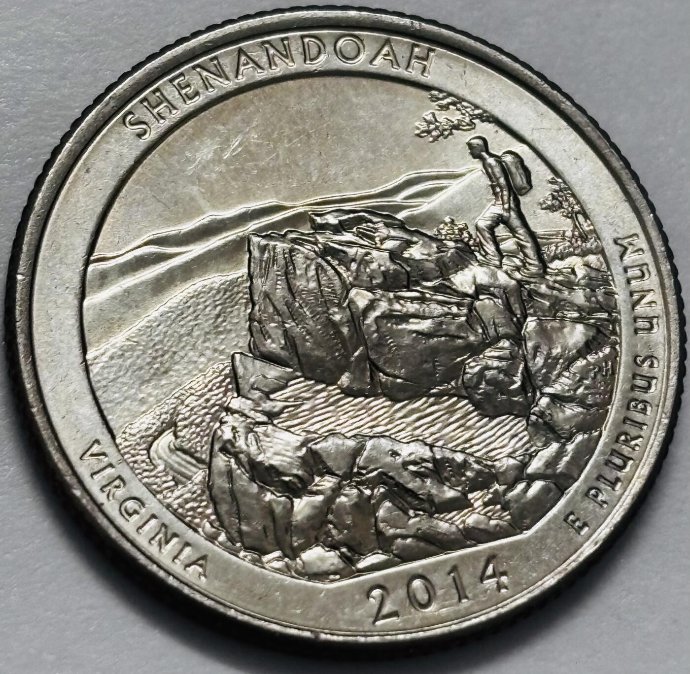 文馨钱币收藏 2026新年第四场（第 290 场）【长期接代拍品】 原光好品  2014年美国国家公园 25 美分 纪念币.第22枚.佛罗里达州的大沼泽地国家公园