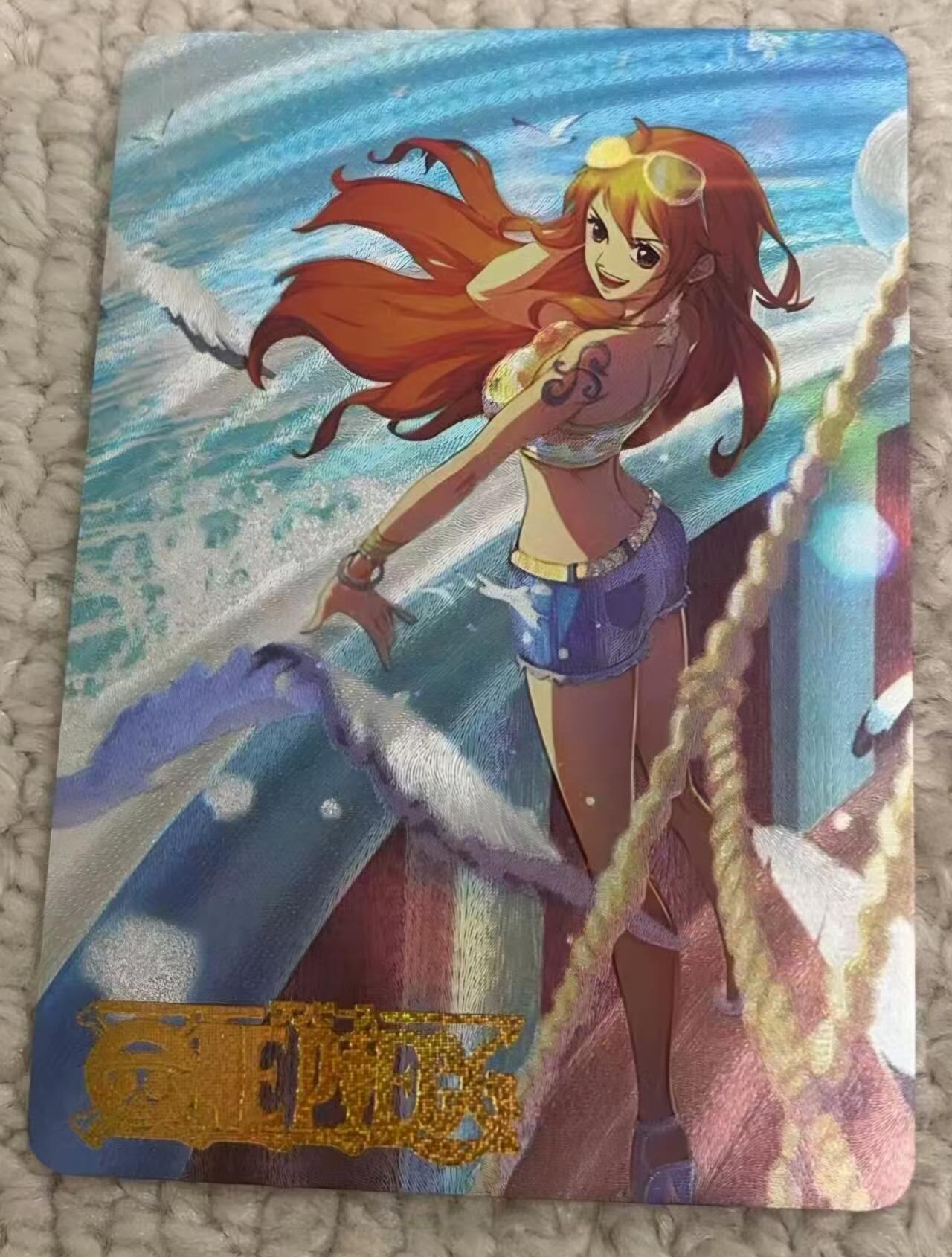 春节前倒数第三场！！龙虎卡牌-七三场（满200元包邮，无佣金，每周六结拍，欢迎送拍） 粗闪卡 好看娜美