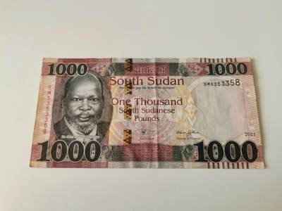 零零发流通品外国纸币拍卖 无佣金 - 苏丹1000