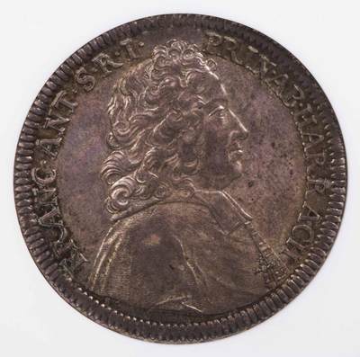 NGC-MS6 1724萨尔茨堡安东大主教泰勒大银币 唯一冠军分 - NGC-MS6 1724萨尔茨堡安东大主教泰勒大银币 唯一冠军分