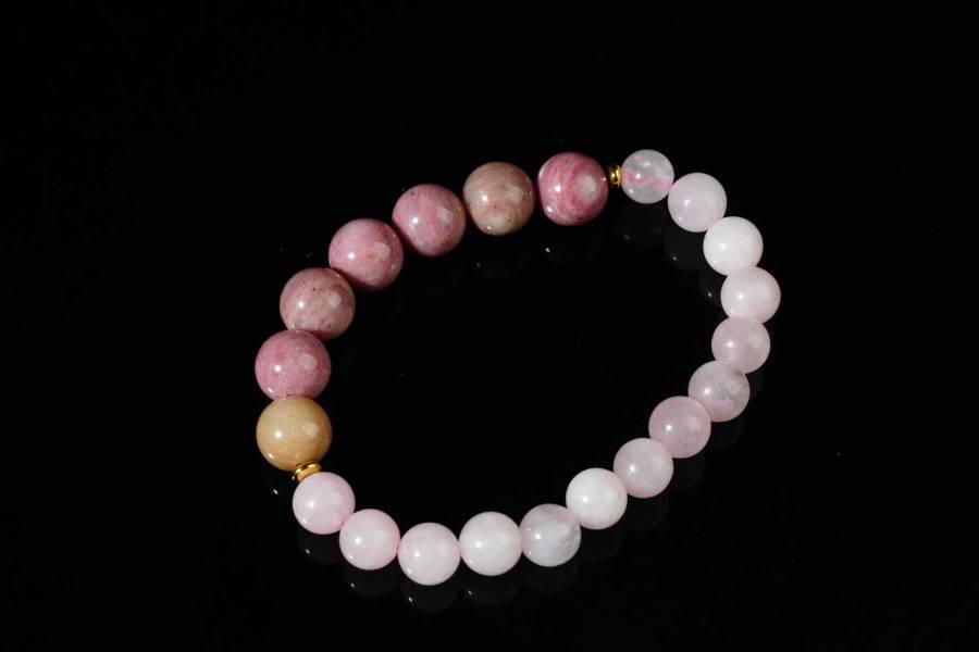 上海都达杂项专场五（全场包邮） 天然粉晶、啬薇辉手串87-298